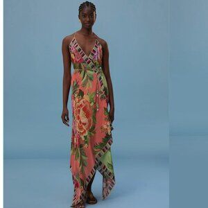 NWT FARM RIO Flower Scarves Cover Up